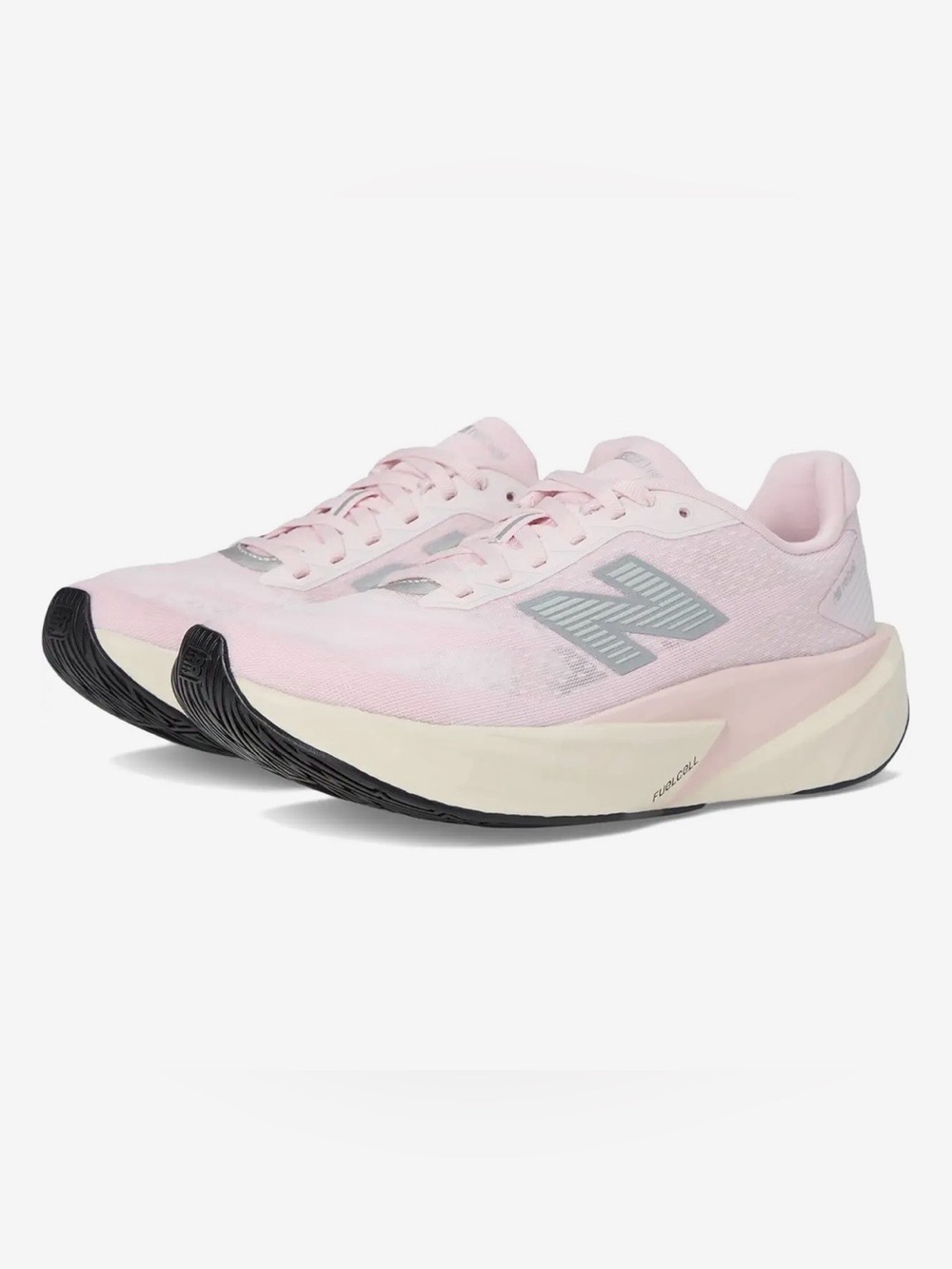 New Balance Women's Light Pink Athletic Running Shoes Fuel cell rebel V5
